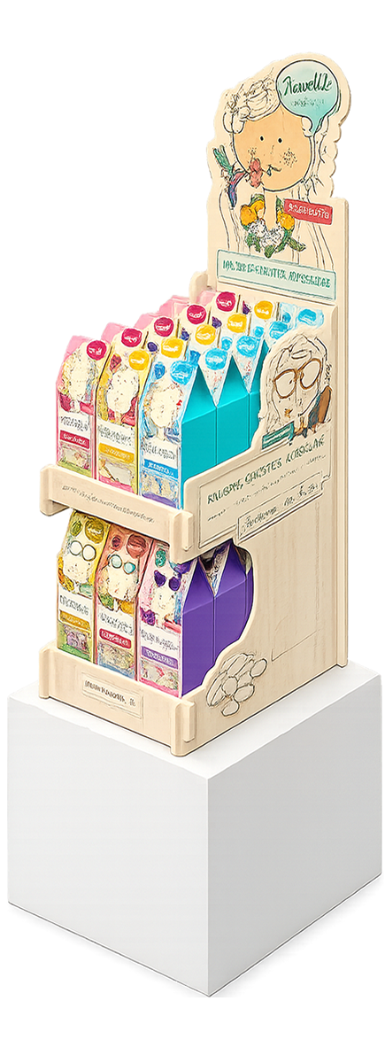 Counter display op maat van Edere